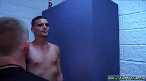 Gay military cowboys train new recruits.