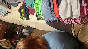 Pregnant MILF Receives Intense Creampie In Detailed Scene With Pussy Focus.