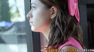 small teenage brunette, are you ready for this huge bbc pounding?