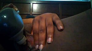 Close-Up Cumshot During Intense Masturbation Session