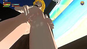 Femdom Vampire Pisses in Whirlpool POV