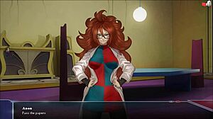 dragon ball character gives intense blowjob in divine adventure part 45 orgasm scene