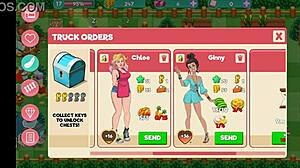 playing nutaku booty farm hentai with big tits teens 😍