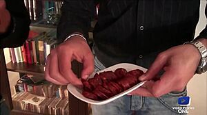 blonde and brunette dive into a wild, sexy orgy