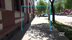 i give alexis cherry a pov blowjob outdoors and fill her mouth with cum.