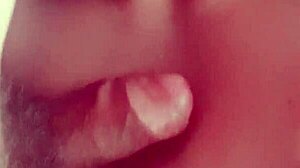 Sucking boss's big cock intensely for salary increase