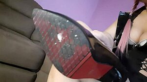 You Must Lick Mistress’ Creamy Shaved Pussy Now!