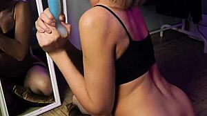 I Love This Beautiful Girl Sucking Dildo