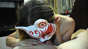 i got a hard cock in her dirty mouth