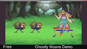 i hear these ghostly moans in the hentai anime