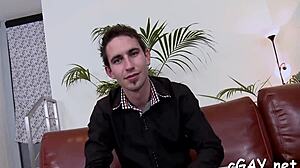 Two guys engage in homosexual sex