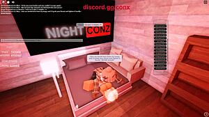 blonde engages in cowgirl riding scene