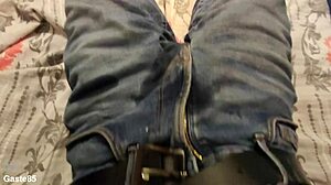 a young child experiences an accidental bed wetting incident during the night