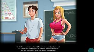 Summertime Saga 44: kirjaston huipennuskohta