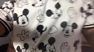 Latina strips for webcam job 😏