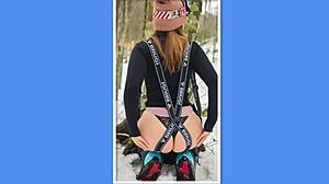 Hot couple performs sexy webcam show with West and Mia Natalia