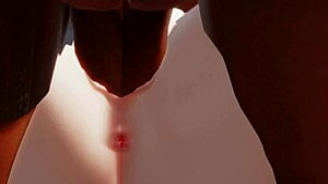 miku gets wet in the pool with creampie missionary