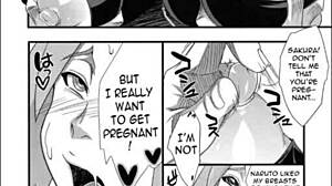 Naruto hentai comic book adaptation