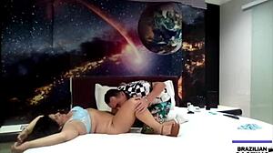 Watch the couple celebrate with big ass and pussy in hotel