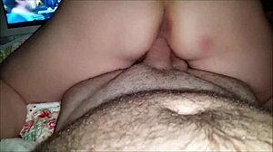 Amateur Rides Cock During Football Game Sex Tape