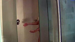 i'm masturbating in the shower at santalatina studio