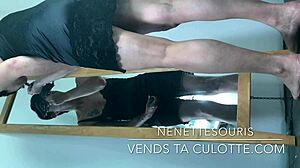 amateur foot fetish, giant shows pussy and crushes you