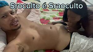 Watch me swallow everything as your cuckold wife, she says flashing outdoors