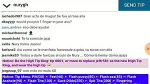 Man, this chica can't get the billiard ball out!