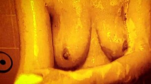 Relax in this sexy slow mo shower massage 😊