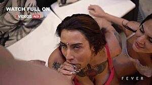 trisal fuckin good in her summer house with mrpeachvelvet lexi mallet and megan devonne