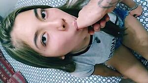 Feel Amateur Blowjob Through Camera Lens