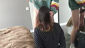 My Roommate Craves Hard Sex with Intense Tied-Up Action