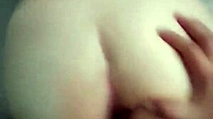 white ass latina gets CREAMPIED hard by lucky dude