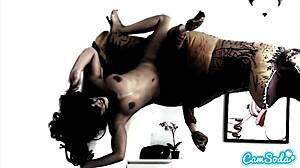 lesbian latina step sister gets fucked by teen in dorm r