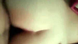 white ass latina gets CREAMPIED hard by lucky dude