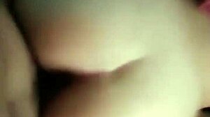 white ass latina gets CREAMPIED hard by lucky dude