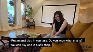 Stepbrother Instructs Stepsister in Anal Techniques