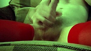 Dana Devine Crossdresser Appears In Red Tights For A Stylish Outfit