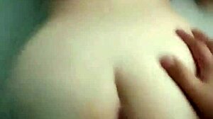 white ass latina gets CREAMPIED hard by lucky dude