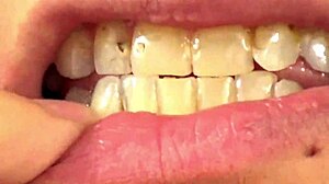 i eat gummy bears in close-up mouth vore fetish