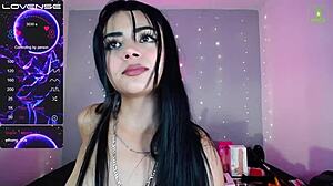 Samara, the Hot Latina on Cam, Shows Off Her Tight Teen Body