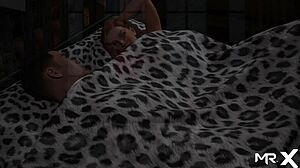 Beautiful redhead gets fucked with dildo in the van POV!