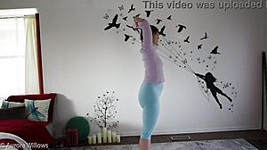 Sexy Babe Learns Shaved Pussy Lesson