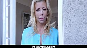 familymilf blonde stepmom with big tits drilled by stepsons bff pov 😍