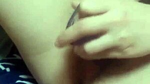 Wet asian solo masturbation climax