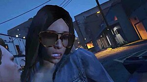 In GTA 5, my online character gets a hooker service!