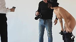 Hidden Camera Captures Raw Action in Studio Backroom