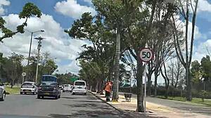 I can't believe I saw these Latina lesbians fingering each other's pussies in the amusement park