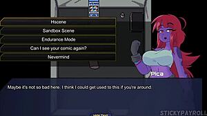 Spunkstock Music Festival - Big Tits Goth Babe Gets Her Pussy Wrecked Hentai Sex Game - Part 5