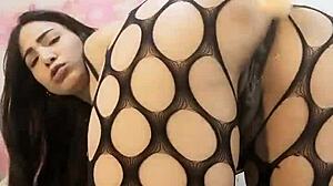 Celina Rachie plays with anal toys seductively